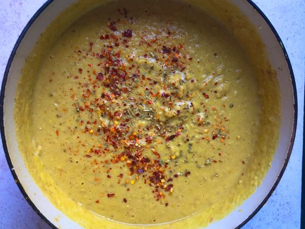 Spicy Sweetcorn Chowder