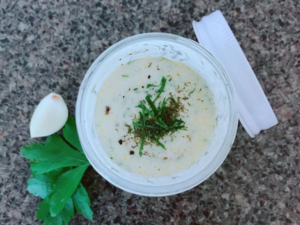 Basic Herby Yoghurt Dressing
