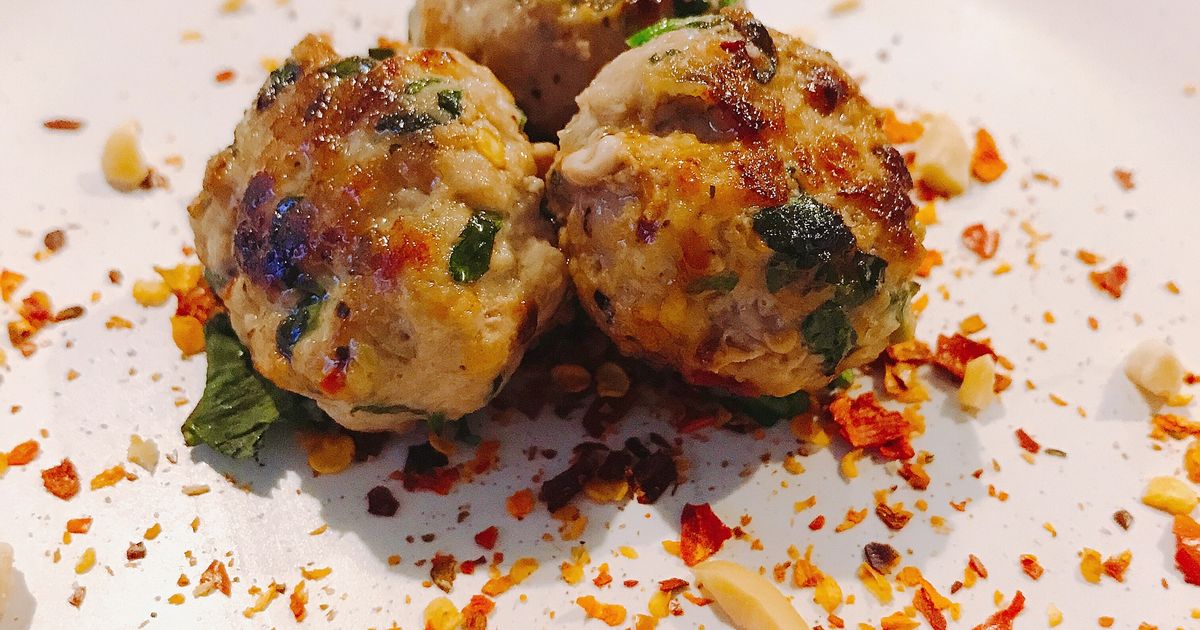 Thai Pork Meatballs