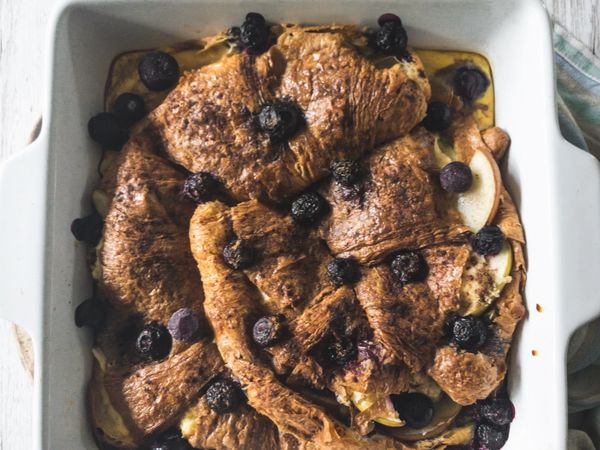 Stuffed Croissant French Toast Bake