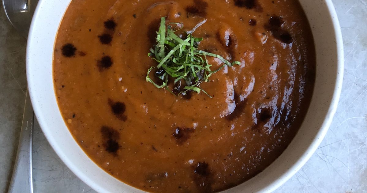 Grilled Vegetable Soup