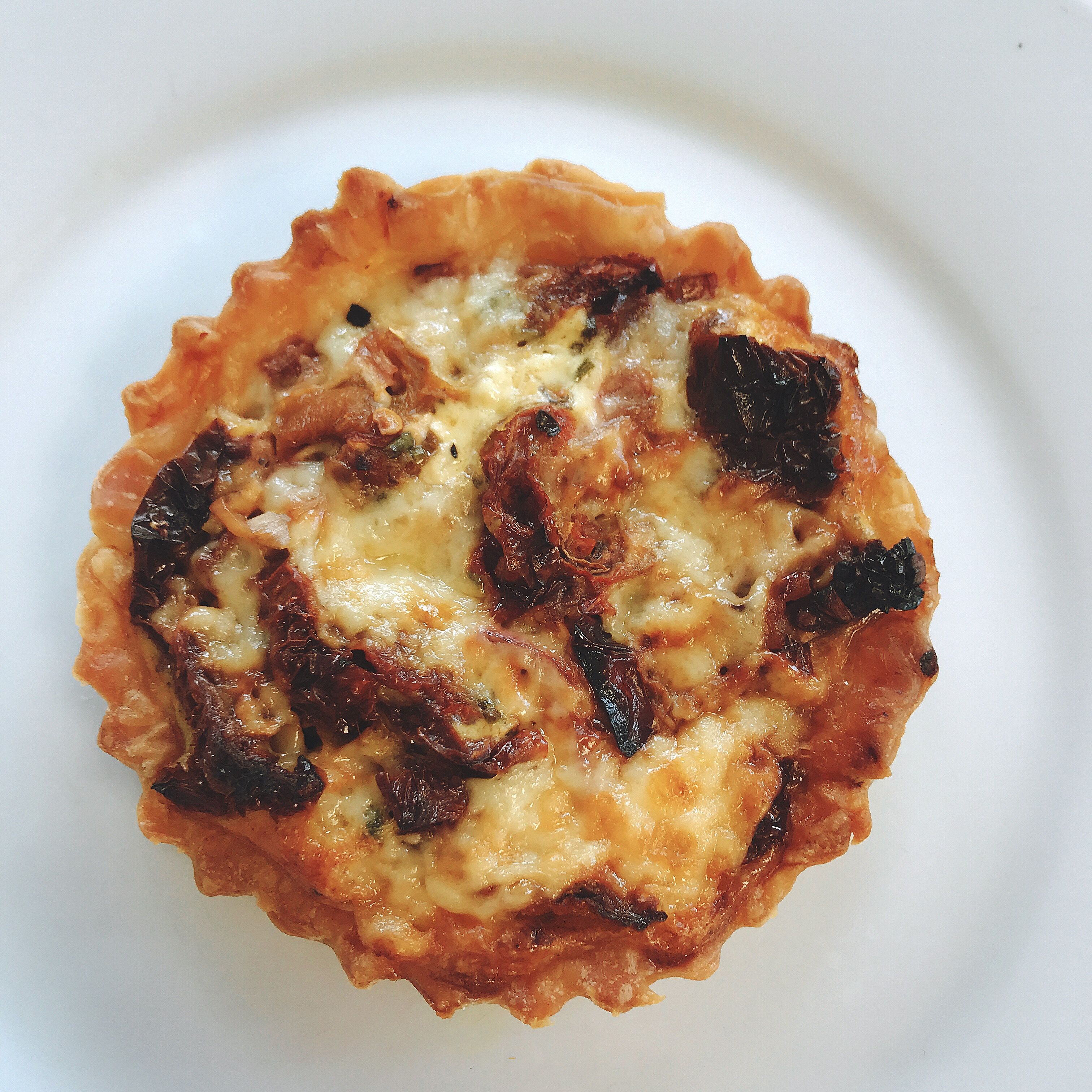 Havarti & Sundried Tomato Quiches