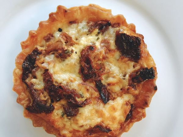 Havarti & Sundried Tomato Quiches