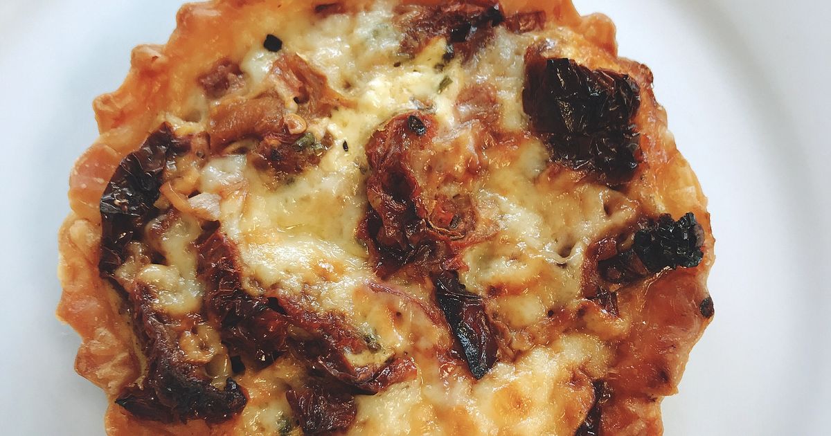 Havarti & Sundried Tomato Quiches