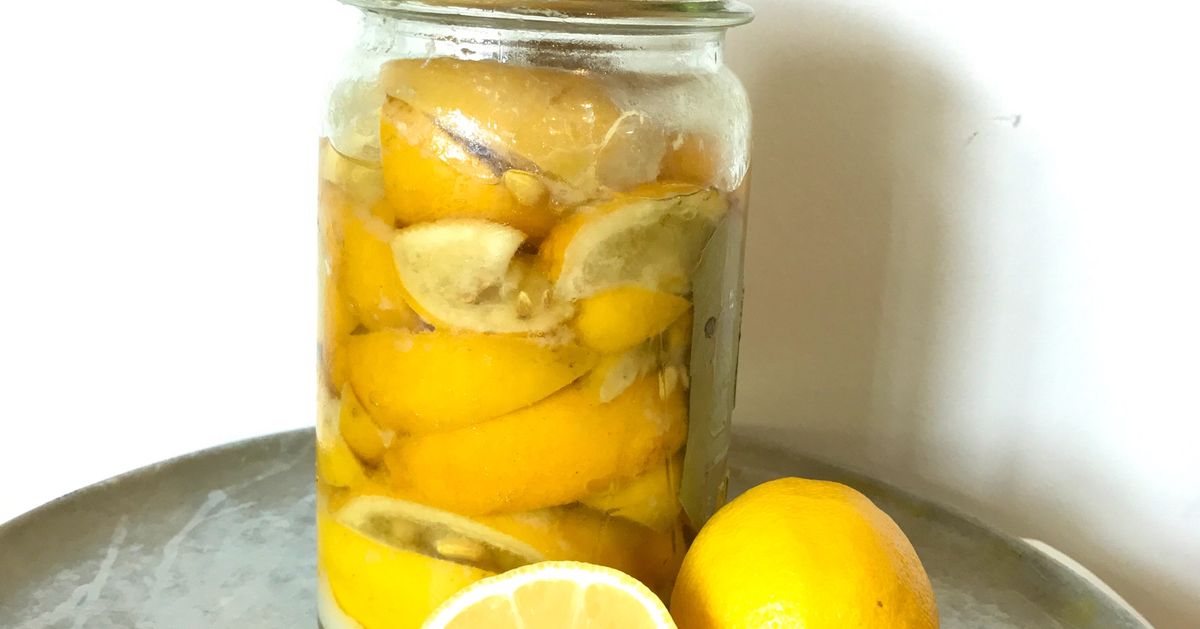 Homemade Preserved Lemons