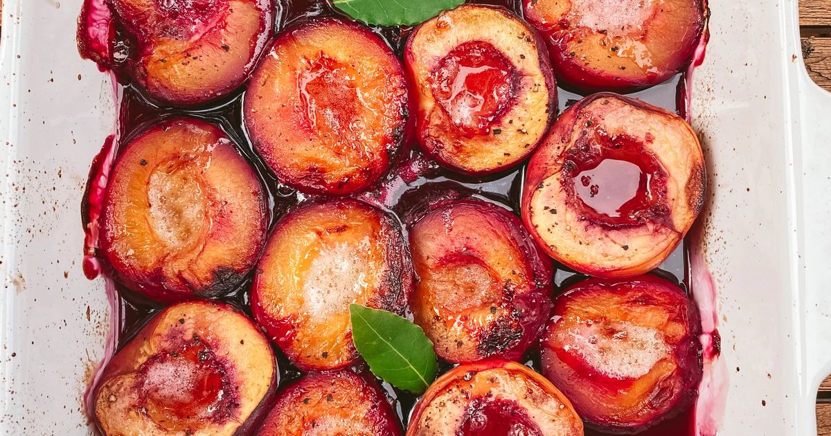 Roasted Summer Fruits