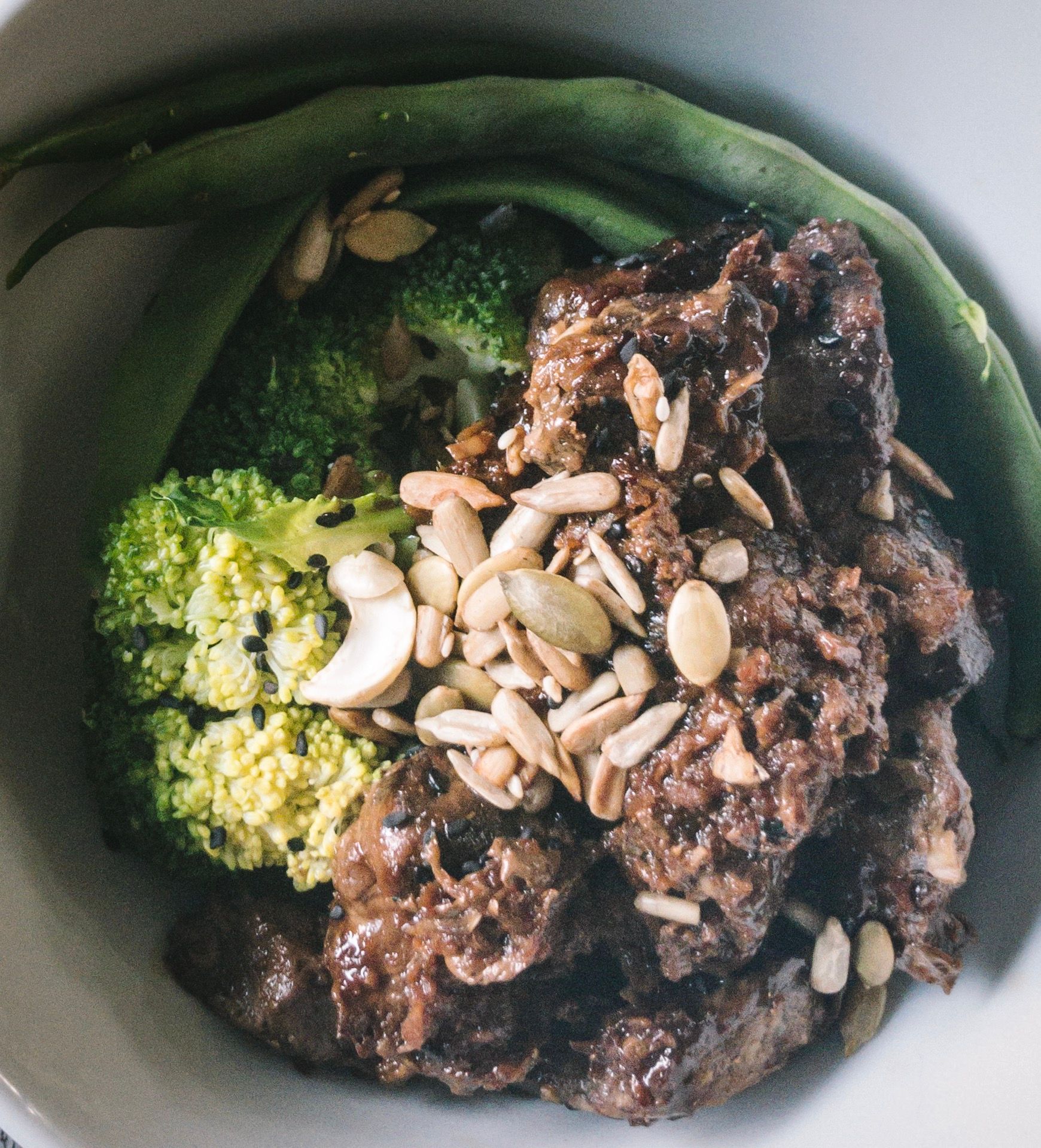 Mongolian Beef Broccoli Bowls