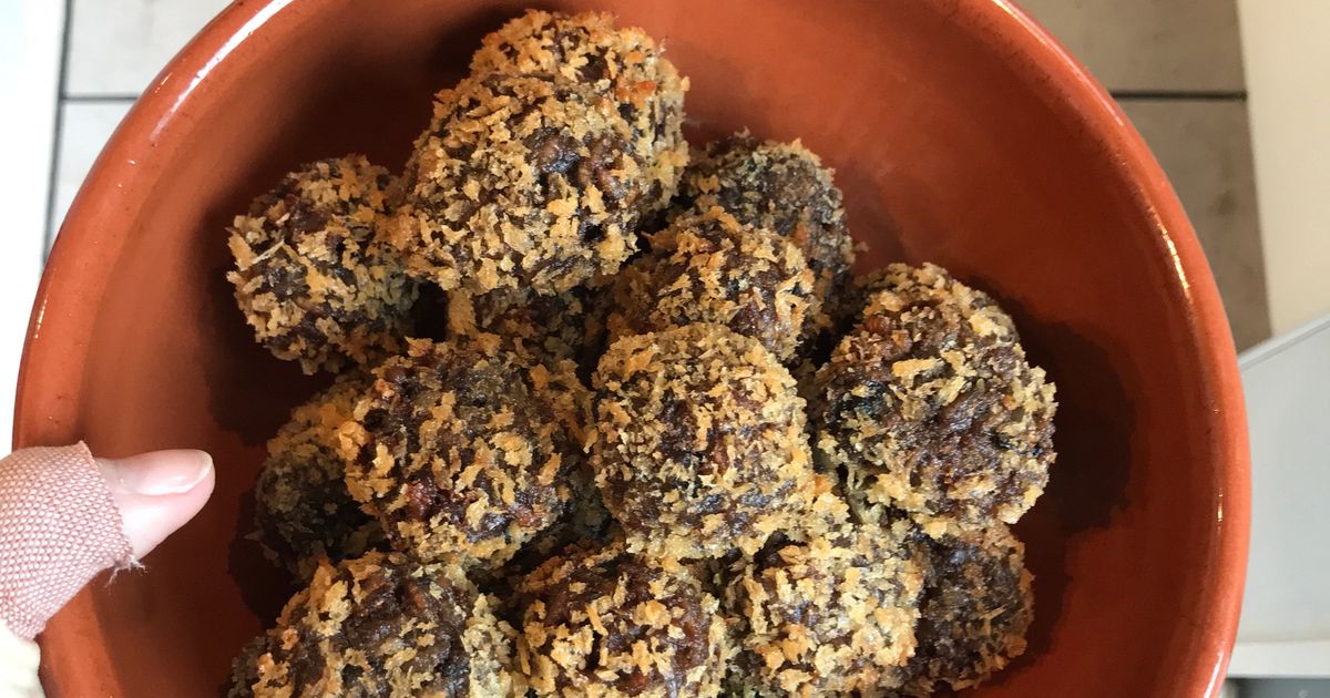Mushroom Red Wine Arancini Balls