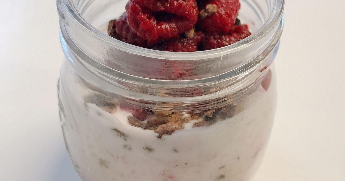 Raspberry Cacao Oaty Jars