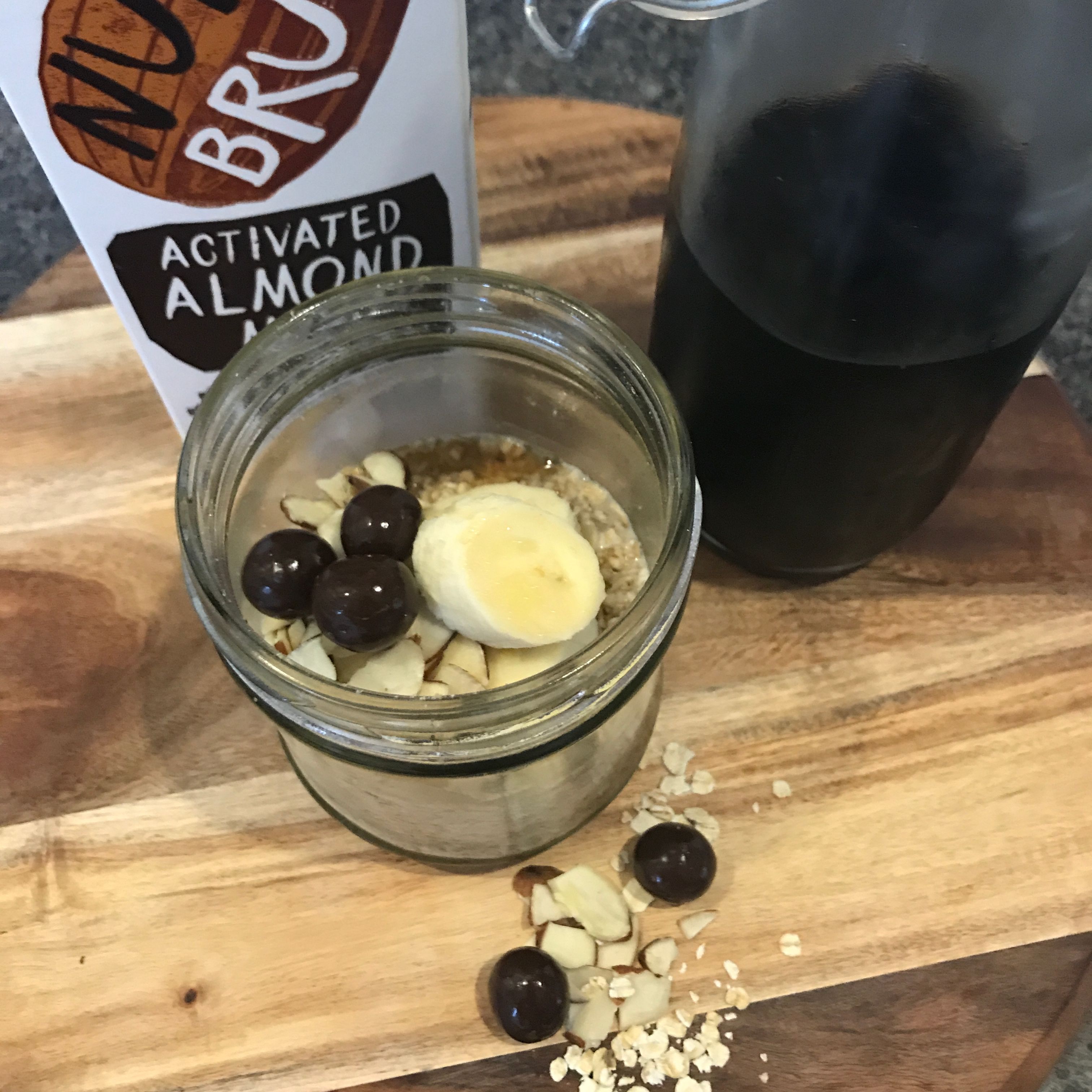 Almondy Coffee Oats