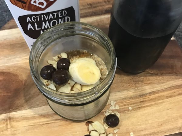 Almondy Coffee Oats