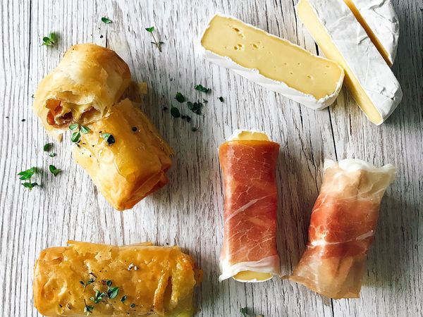 Brie Prosciutto Rolls
