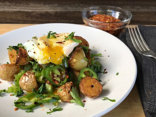 Chilli Fried Potatoes