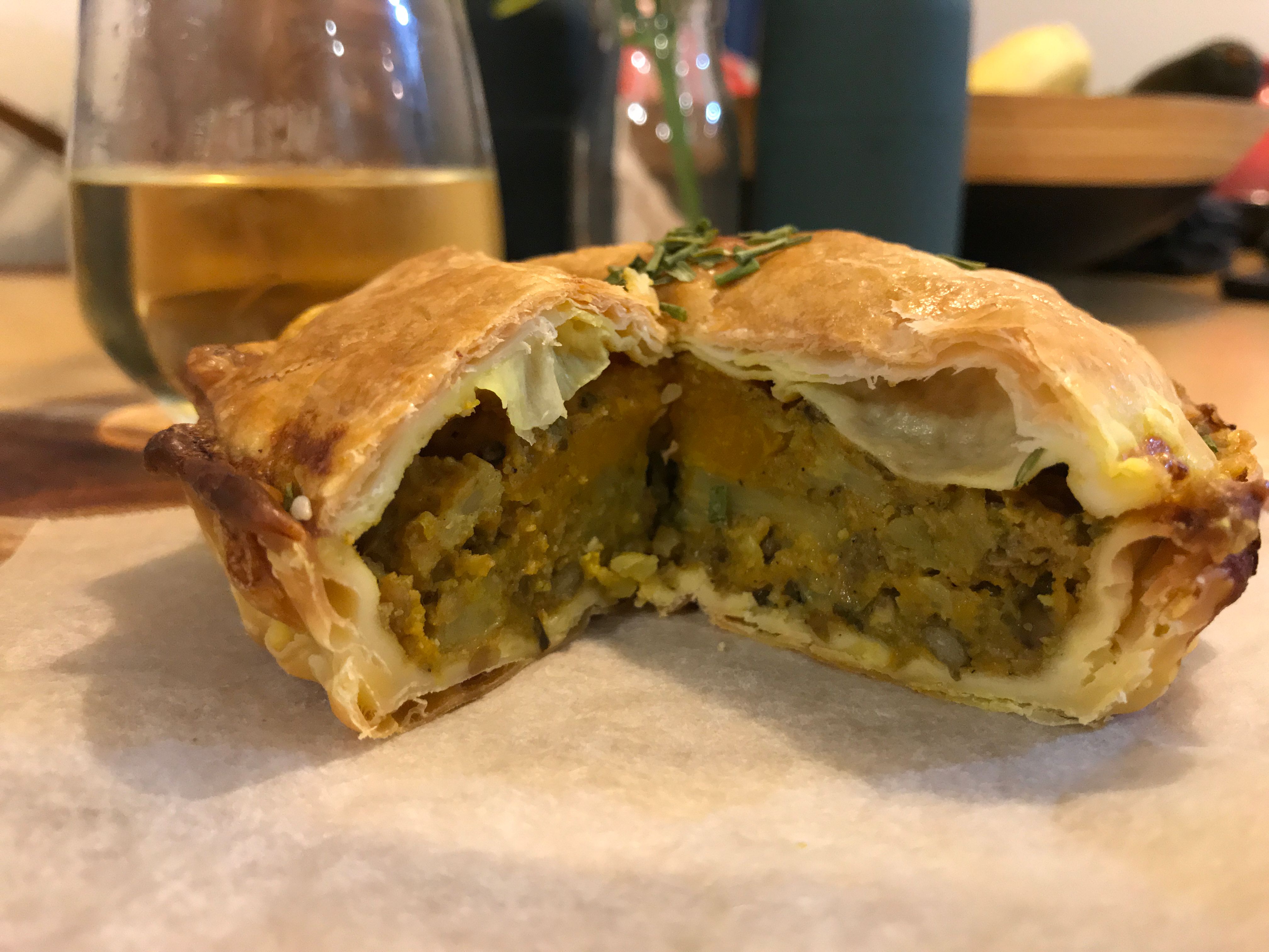 Soul Warming Curried Vegetable Pies
