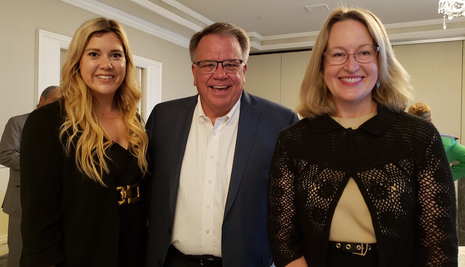 Maggie Ronan (left) of United Airlines, breakfast sponsor; CalChamber First Vice Chair Greg Bielli of Tejon Ranch; and Ambassador Jane Duke, Consul General of Australia in Los Angeles.