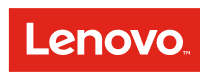 Lenovo wordmark in white inside a red rectangle.