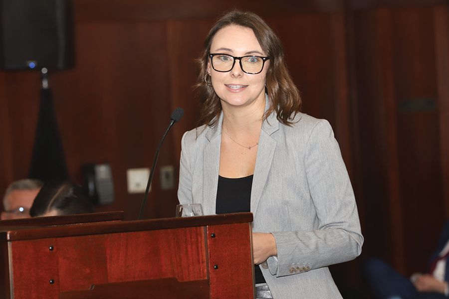 Taylor Dunne, senior manager of Talent Initiatives
