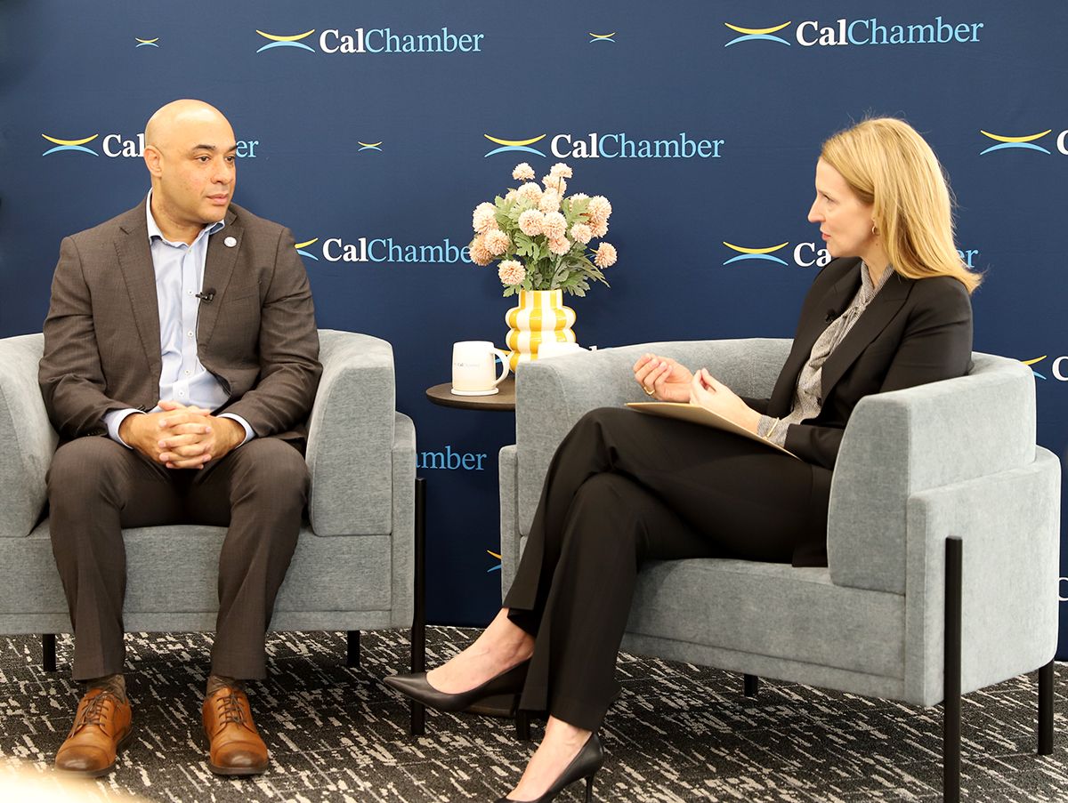 Joe Stephenshaw and CEO Jennifer Barrera 