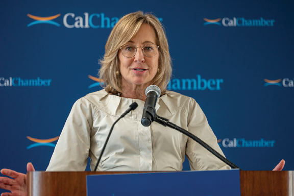 Dee Dee Myers, Senior Advisor to Governor Gavin Newsom, and Director, Governor’s Office of Business and Economic Development.