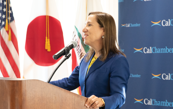 Lieutenant Governor Eleni Kounalakis
