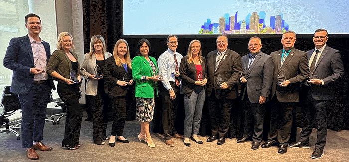 2024 President’s Circle Award recipients at the CalChamber Capitol Summit on May 8, 2024.