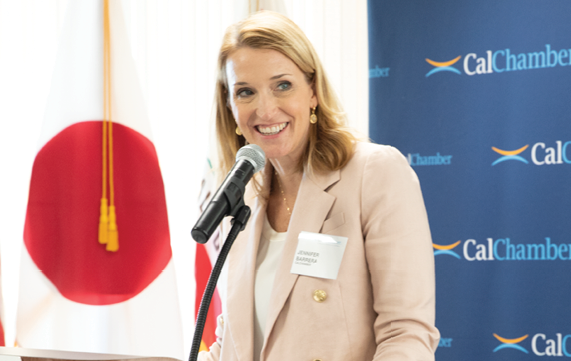 CalChamber President and CEO Jennifer Barrera