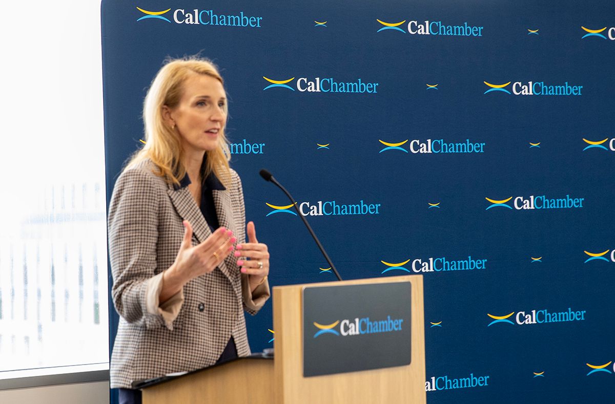 CalChamber President and CEO Jennifer Barrera