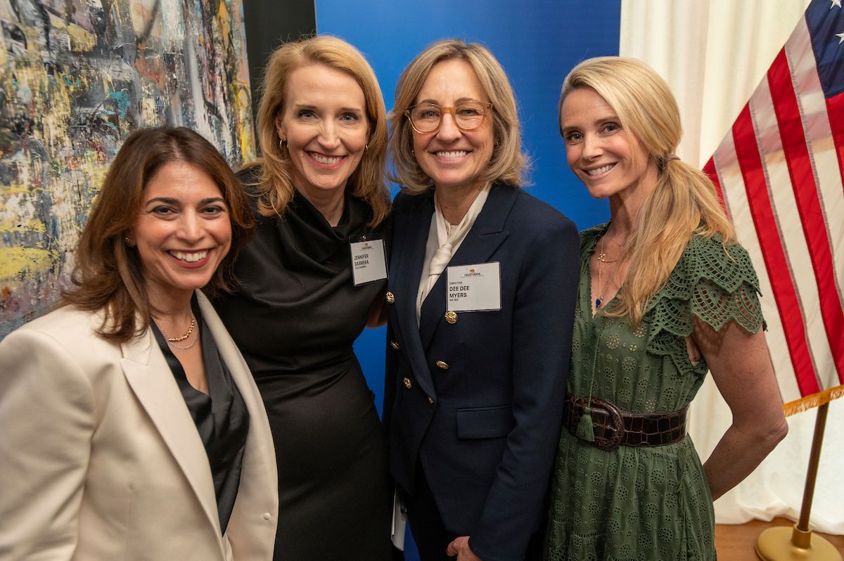 Pausing during the Consular Corps and International Partner Reception at the Governor’s Mansion