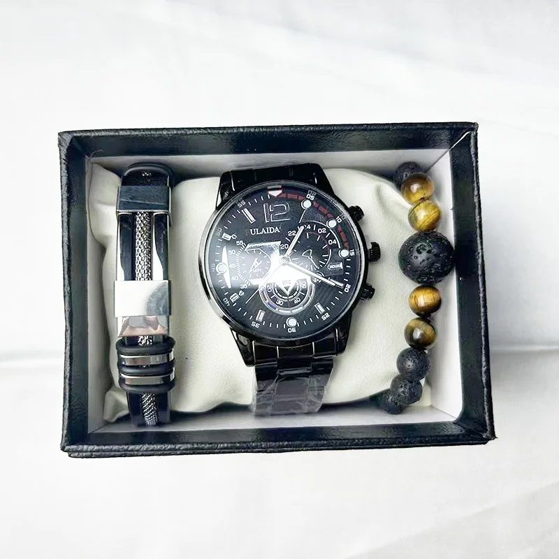 Fulaida Luxury Quartz Watch Gift Set