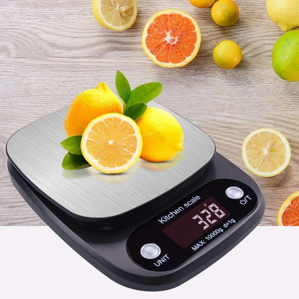 Premium Stainless Steel Digital Kitchen Scale – 10kg Capacity, 1g Precision (Model C305)