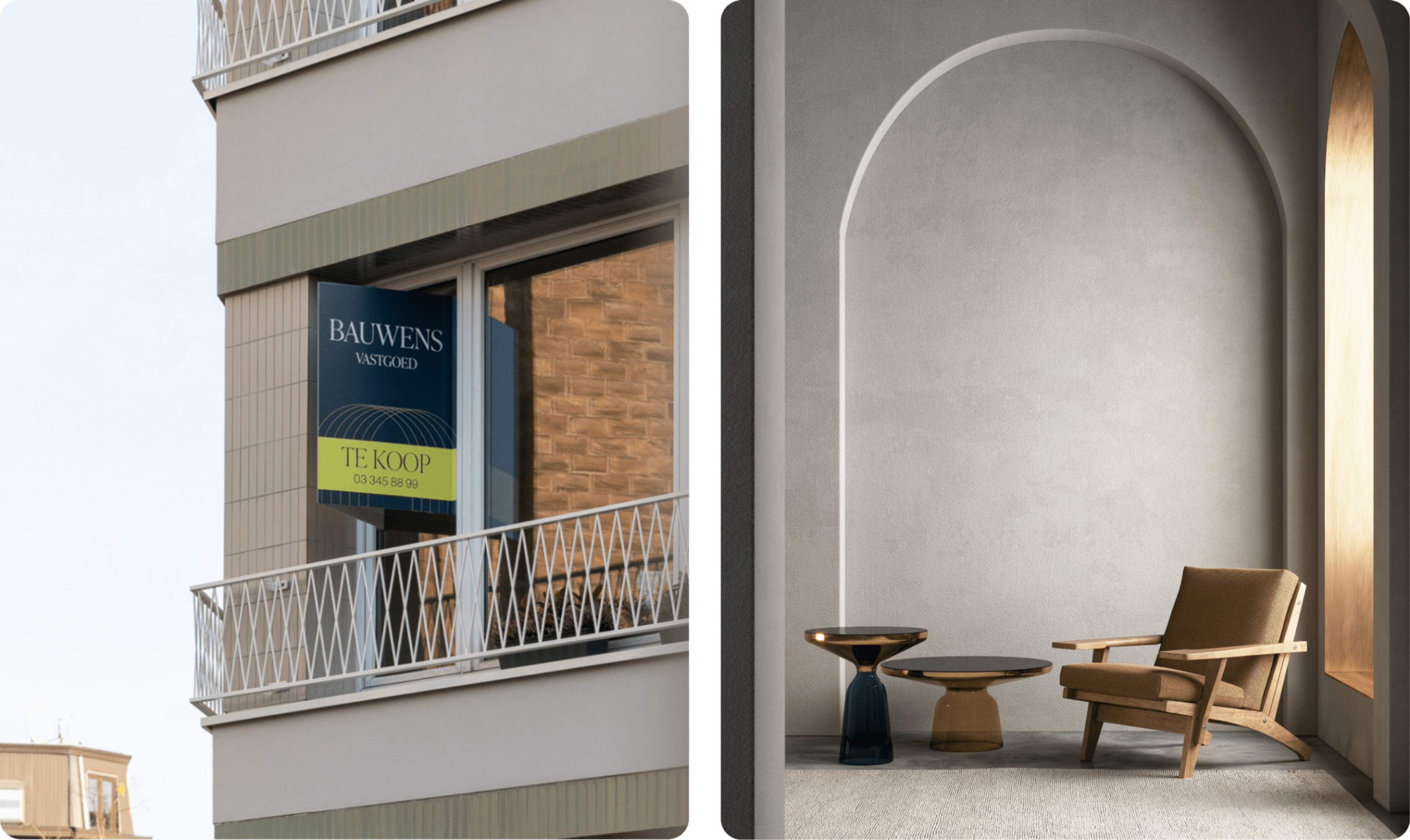 Bauwens Vastgoed: the brand in use