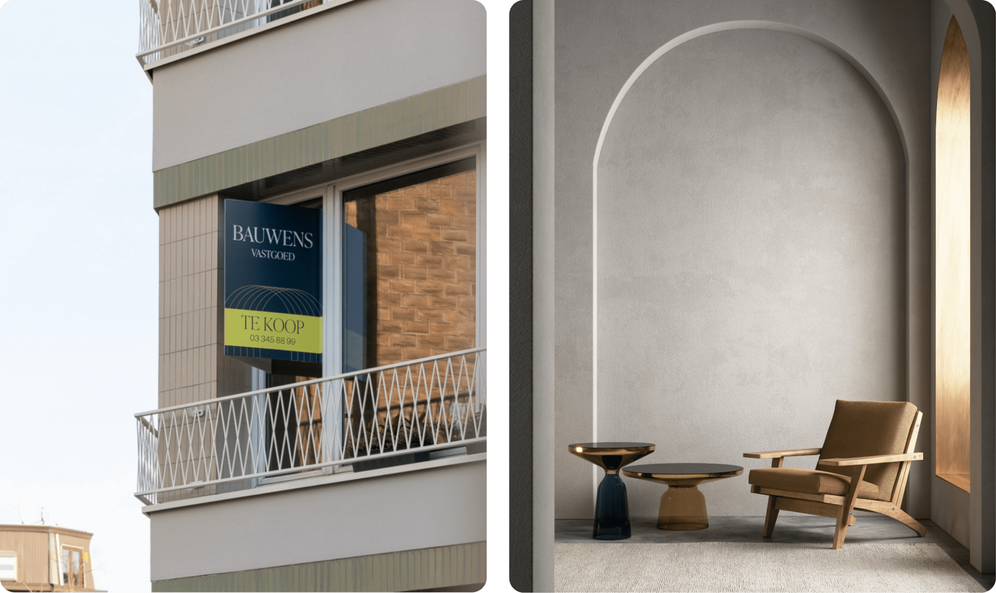Bauwens Vastgoed: the brand in use