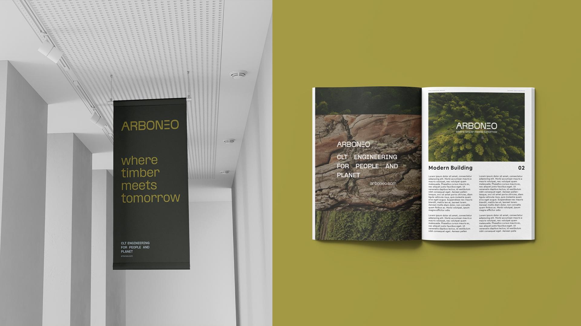Arboneo: brand application