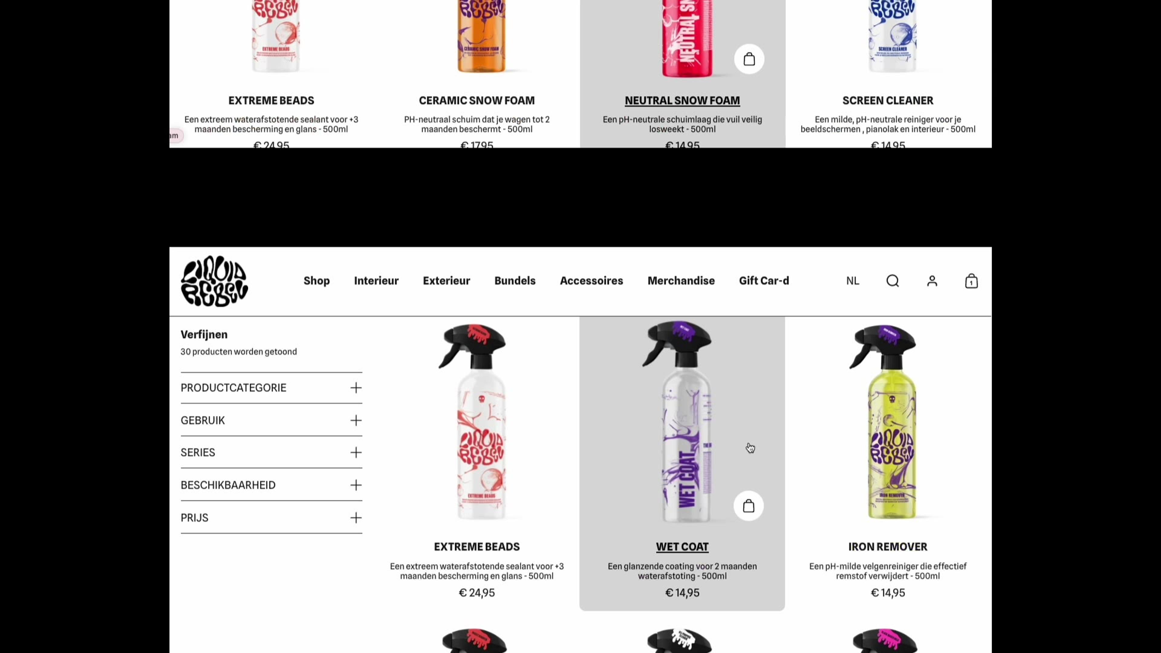 Liquid Rebel: website video