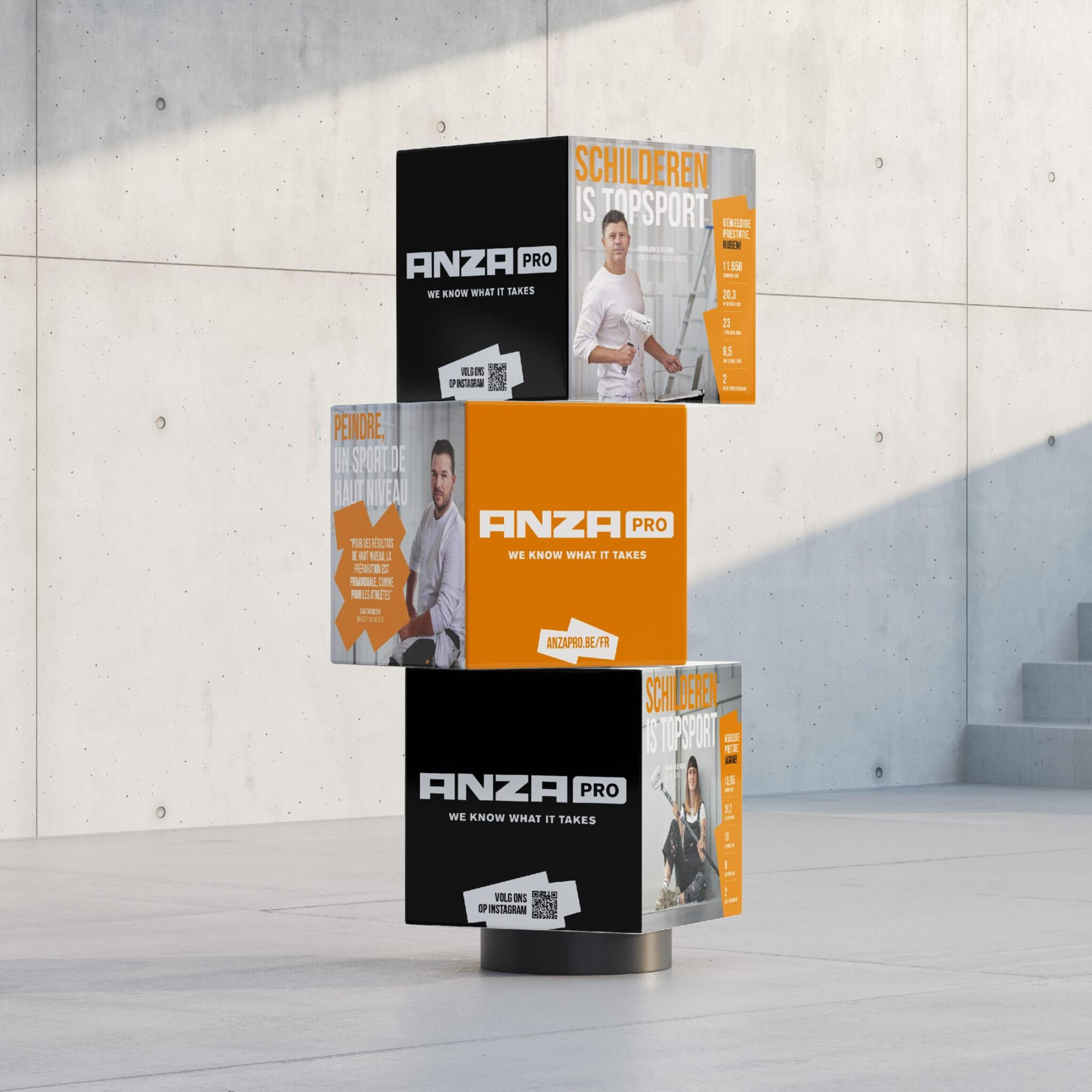 Anza Pro: the brand in use