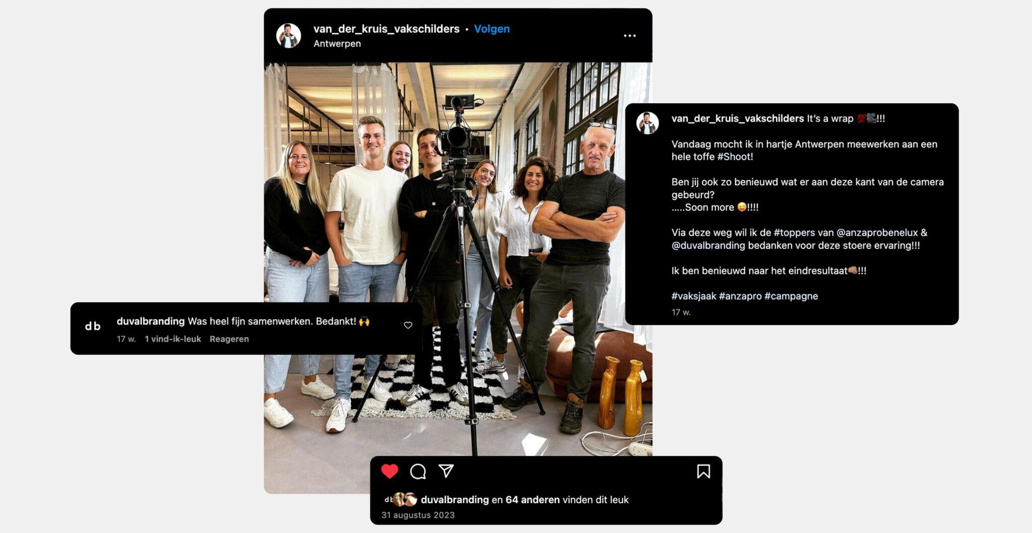 Anza Pro: brand application