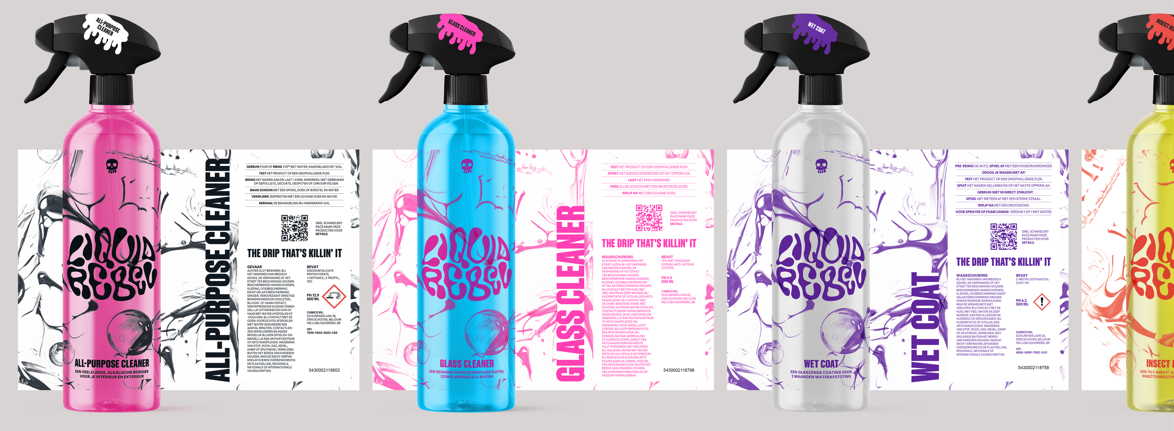 Liquid Rebel: imagery and design