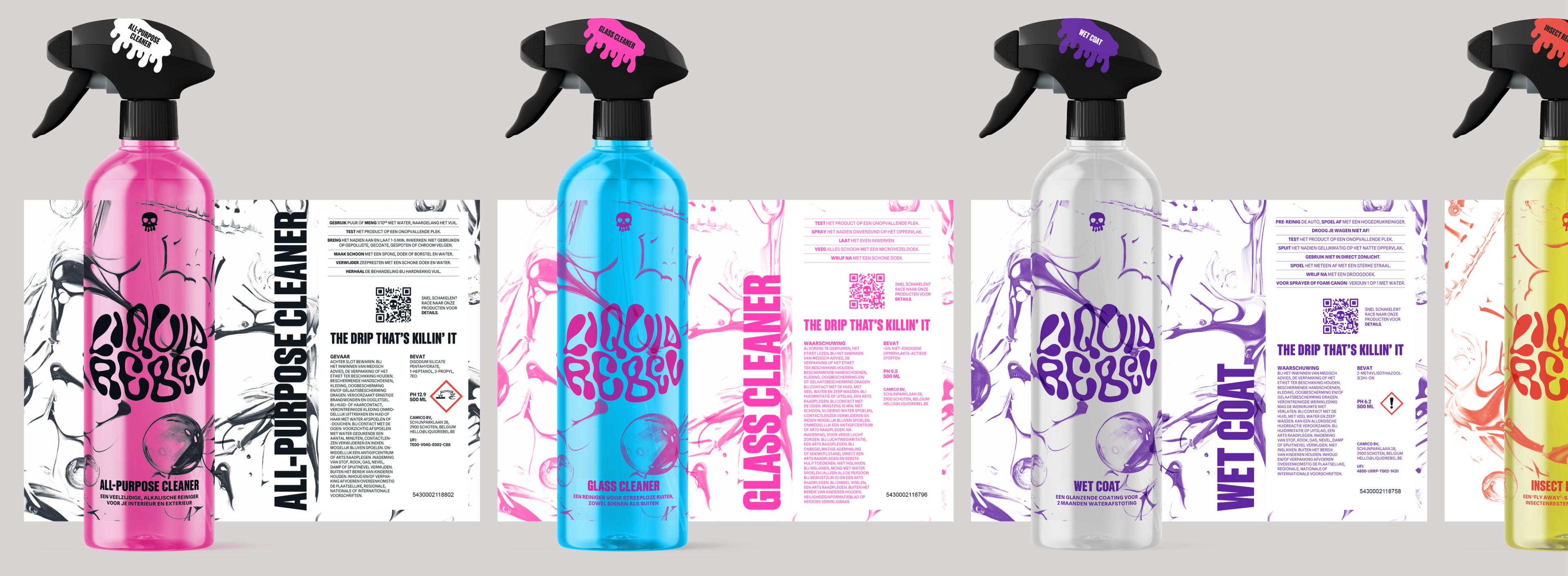 Liquid Rebel: imagery and design