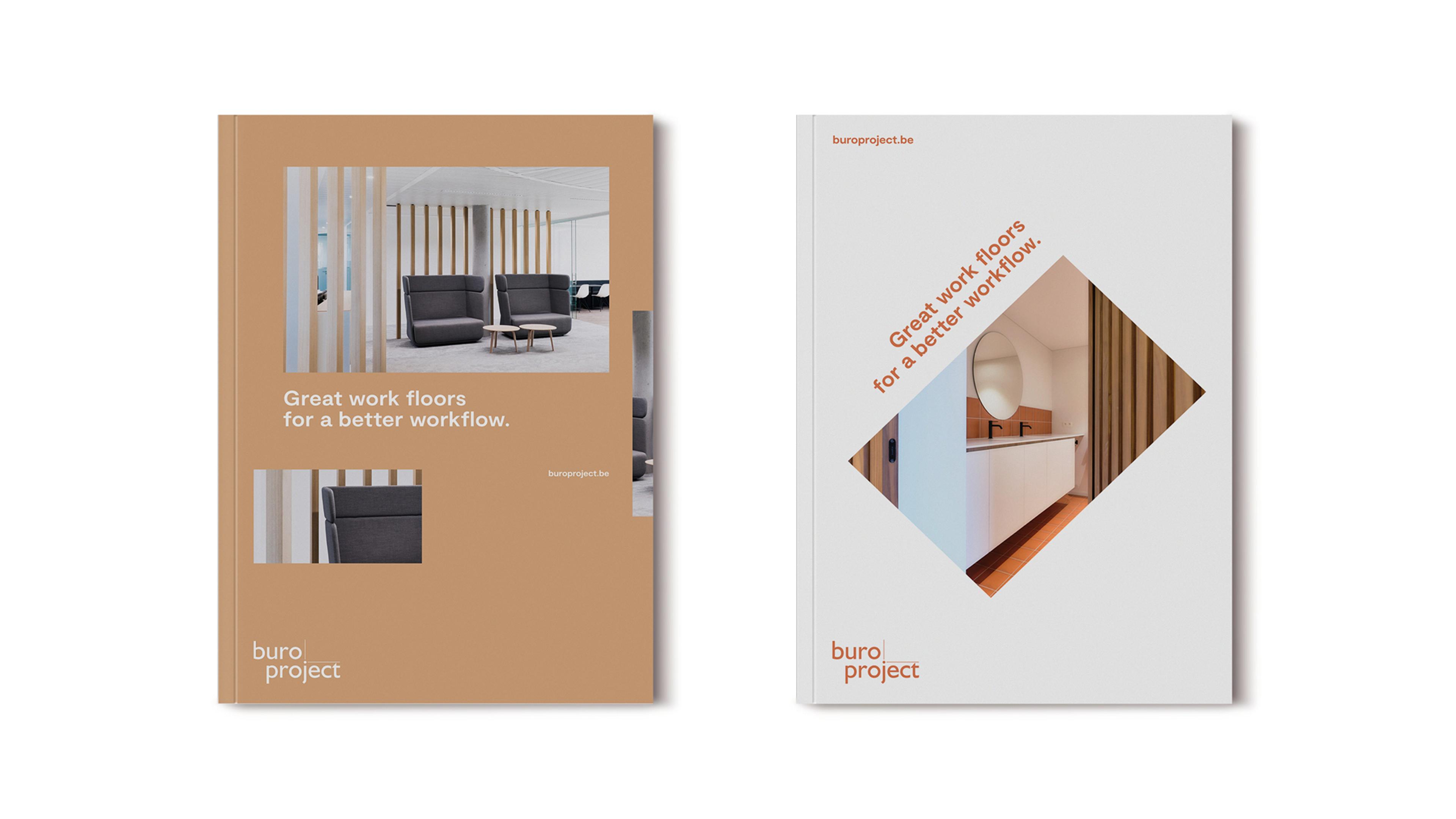 Buro Project reranding: brochure