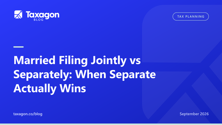 Married Filing Jointly vs Separately: When Separate Actually Wins