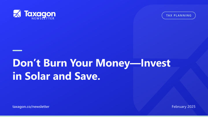 Don’t Burn Your Money—Invest in Solar and Save.