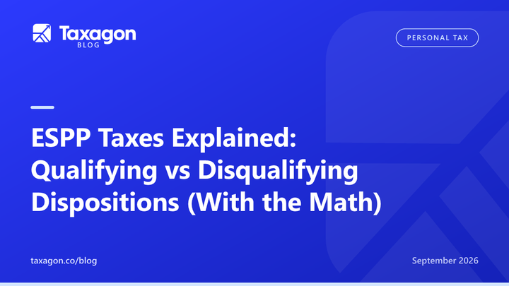 ESPP Taxes Explained: Qualifying vs Disqualifying Dispositions (With the Math)