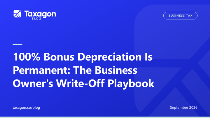 100% Bonus Depreciation Is Permanent: The Business Owner's Write-Off Playbook