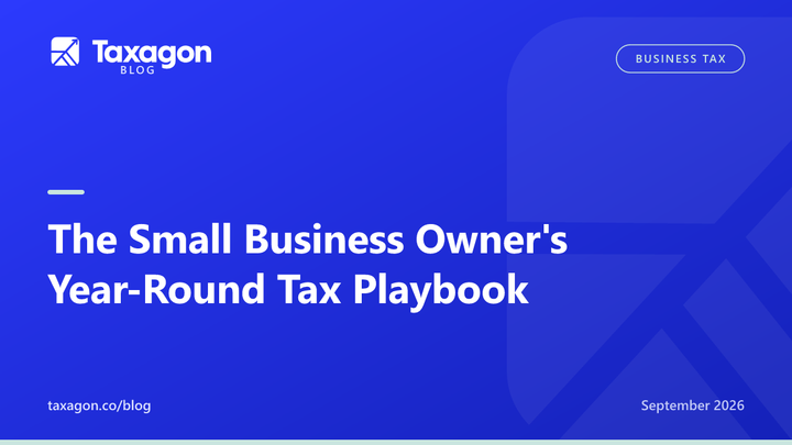 The Small Business Owner's Year-Round Tax Playbook
