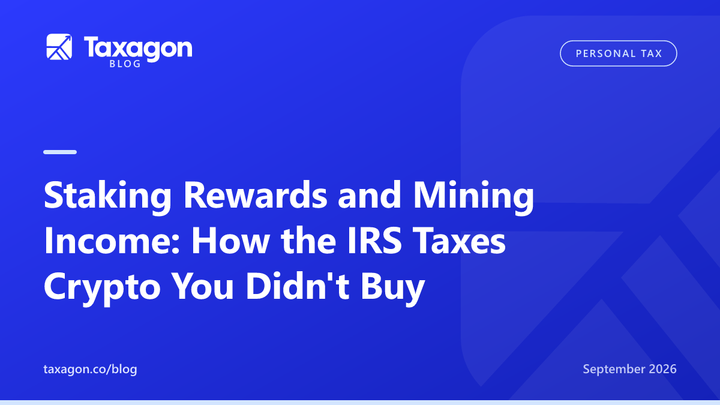 Staking Rewards and Mining Income: How the IRS Taxes Crypto You Didn't Buy