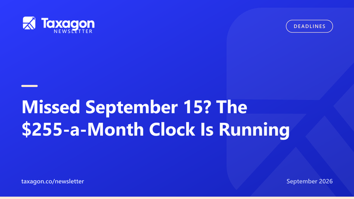 Missed September 15? The $255-a-Month Clock Is Running
