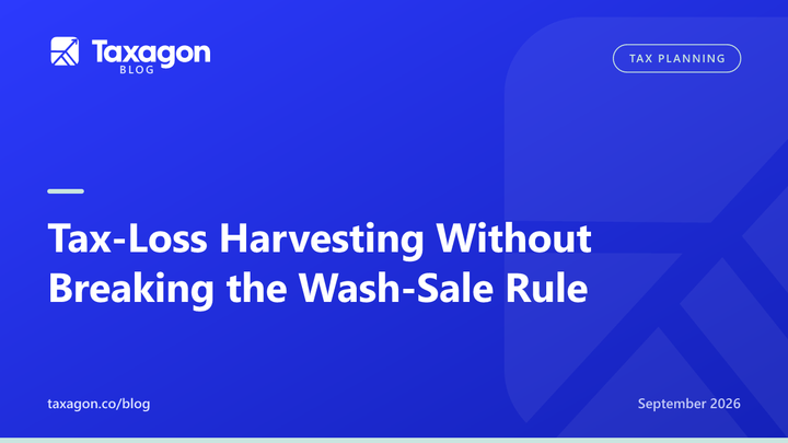 Tax-Loss Harvesting Without Breaking the Wash-Sale Rule