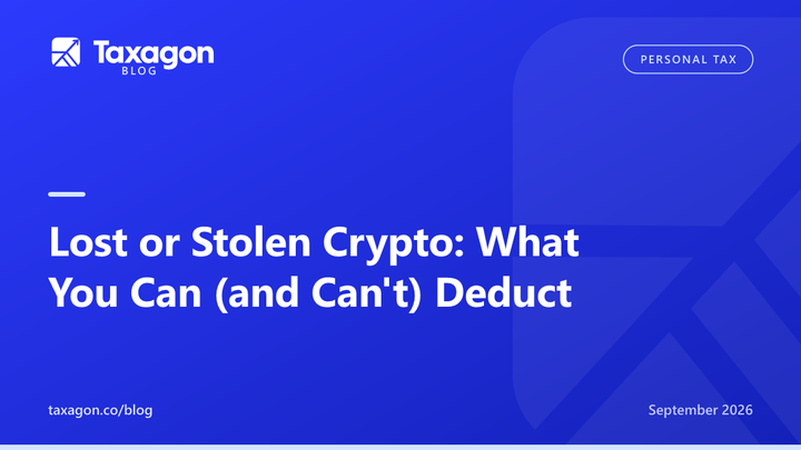 Lost or Stolen Crypto: What You Can (and Can't) Deduct