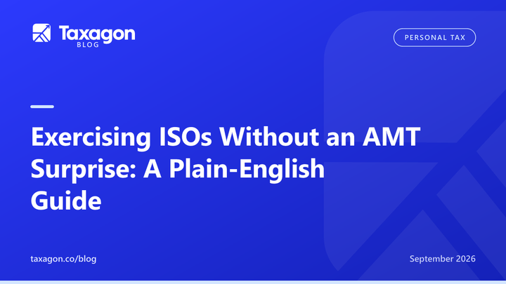 Exercising ISOs Without an AMT Surprise: A Plain-English Guide