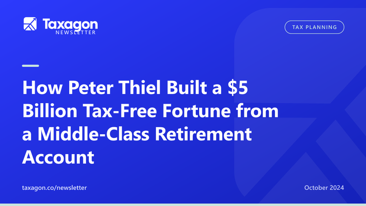 How Peter Thiel Built a $5 Billion Tax-Free Fortune from a Middle-Class Retirement Account
